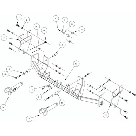 Roadmaster TOW BAR MNTG BRKT KIT 524446-5
